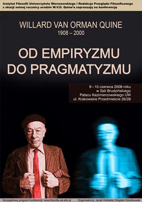 WILLARD VAN ORMAN QUINE. OD EMPIRYZMU DO PRAGMATYZMU (1)