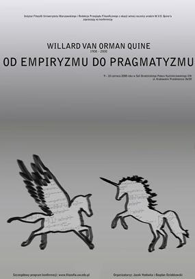 WILLARD VAN ORMAN QUINE. OD EMPIRYZMU DO PRAGMATYZMU (2)
