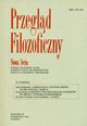 Przegląd Filozoficzny Nowa Seria numer 3/1994 (11)