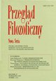 Przegląd Filozoficzny Nowa Seria numer 1/1997 (21)