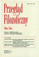 Przegląd Filozoficzny Nowa Seria numer 2/1998 (26)