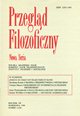 Przegląd Filozoficzny Nowa Seria numer 4/1998 (28)