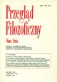 Przegląd Filozoficzny Nowa Seria numer 2/1999 (30)