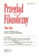 Przegląd Filozoficzny Nowa Seria numer 3/1999 (31)