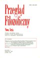 Przegląd Filozoficzny Nowa Seria numer 4/2003 (48)