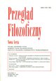 Przegląd Filozoficzny Nowa Seria numer 1/2007 (61)