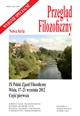 Przegląd Filozoficzny Nowa Seria numer 2/2012 (82)